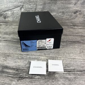 Authentic Chanel Empty Storage Box 11.5” x 7” x 4” For Escarpins Pumps + Card